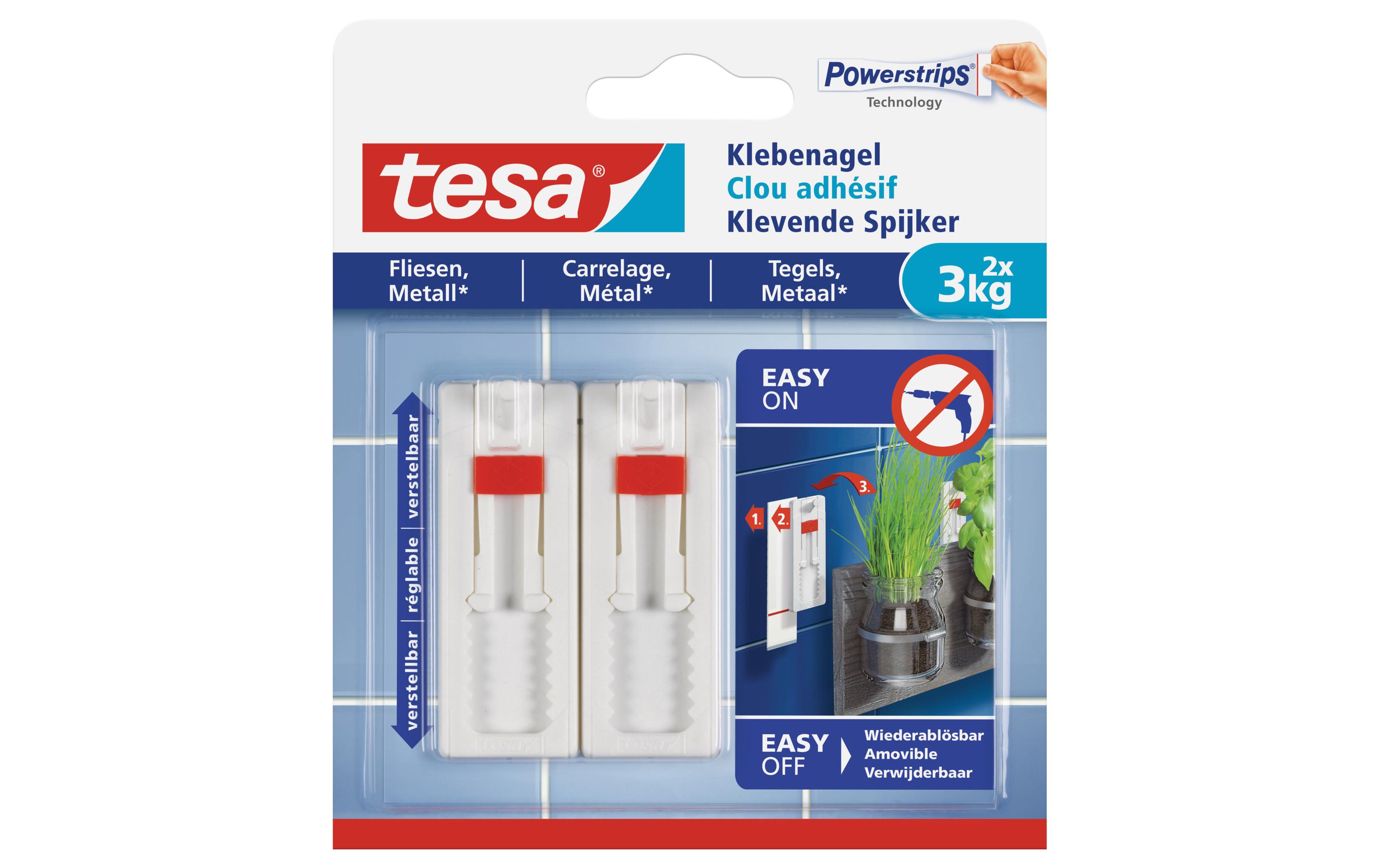 Klebenagel 3 kg für Fliesen + Metall2 Stück