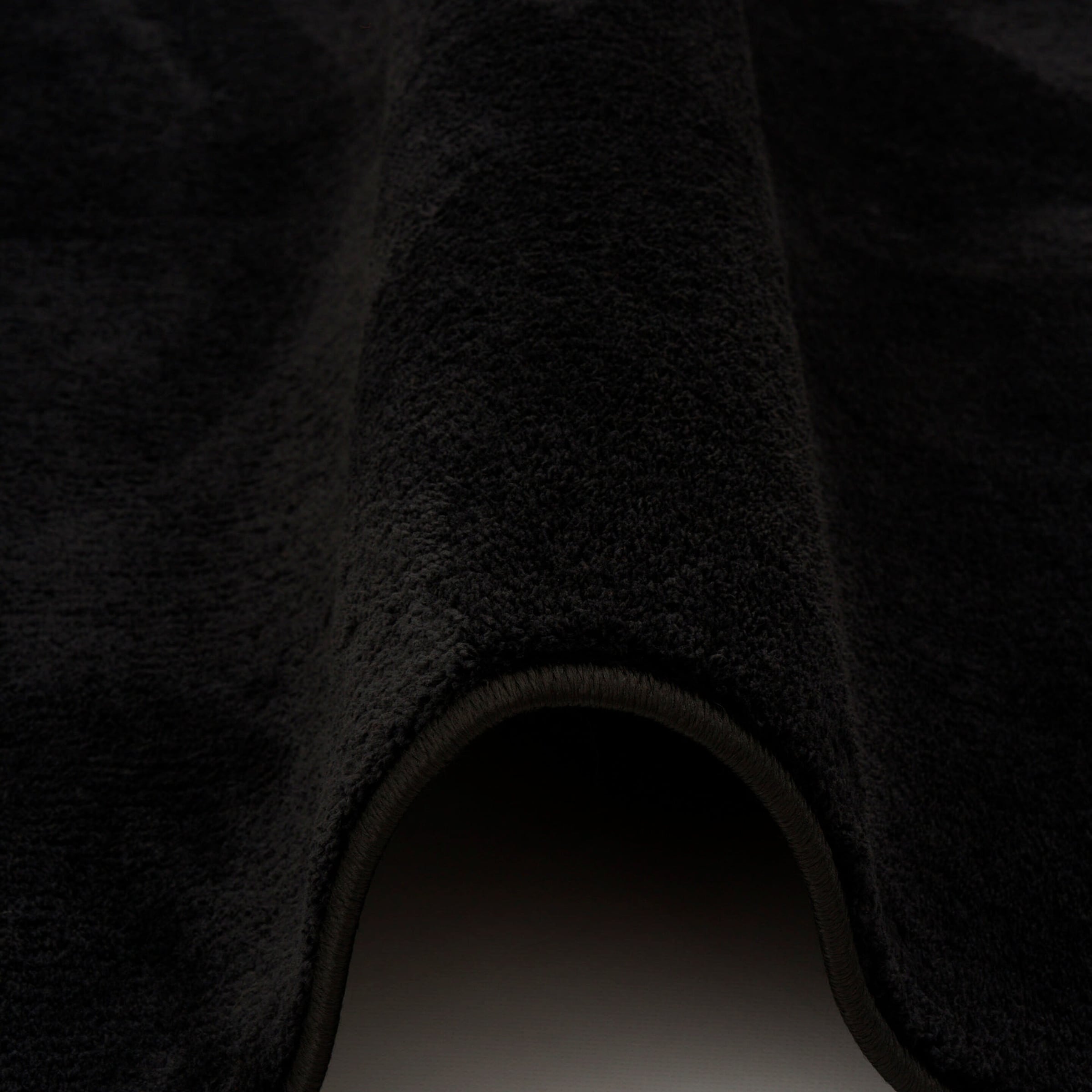 Pergamon Hochflor Langflor Teppich Super Soft Melia Kids Schwarz - 160x230 cm