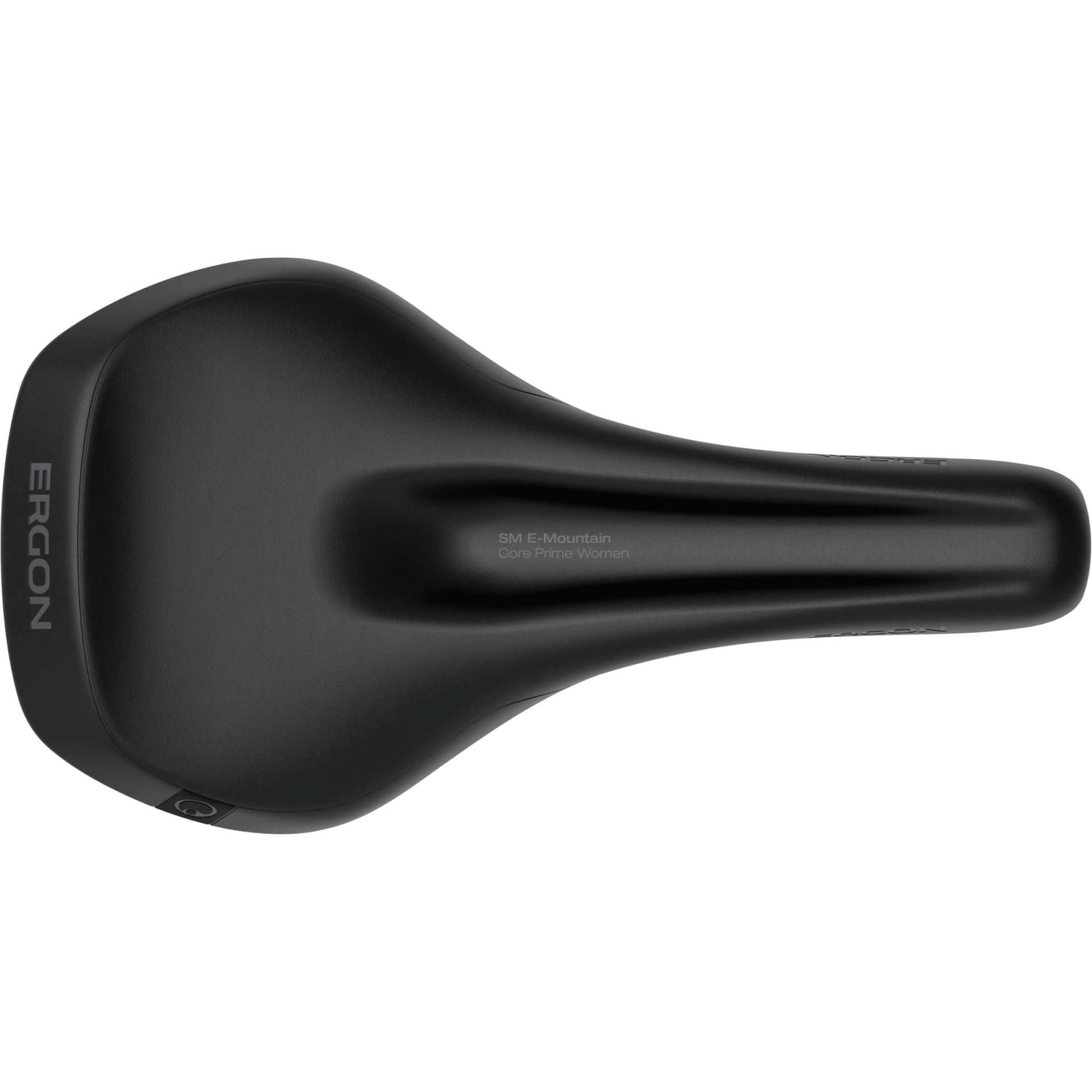 Ergon SM E-mountain Core Prime Zadel Dames Zwart