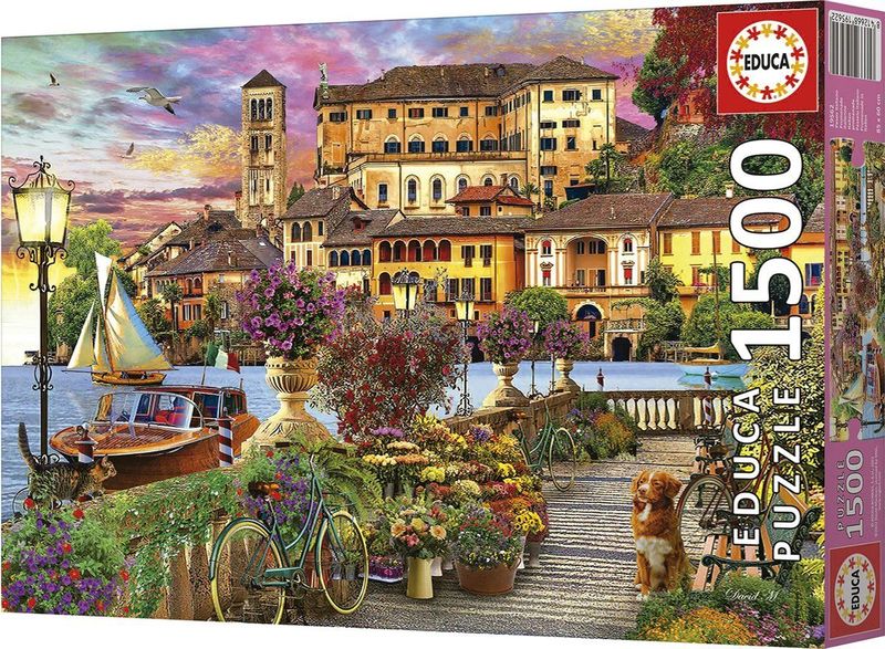 Educa - Italiaanse Wandeling - Puzzel - 1500 Stukjes - Gerecycled Karton
