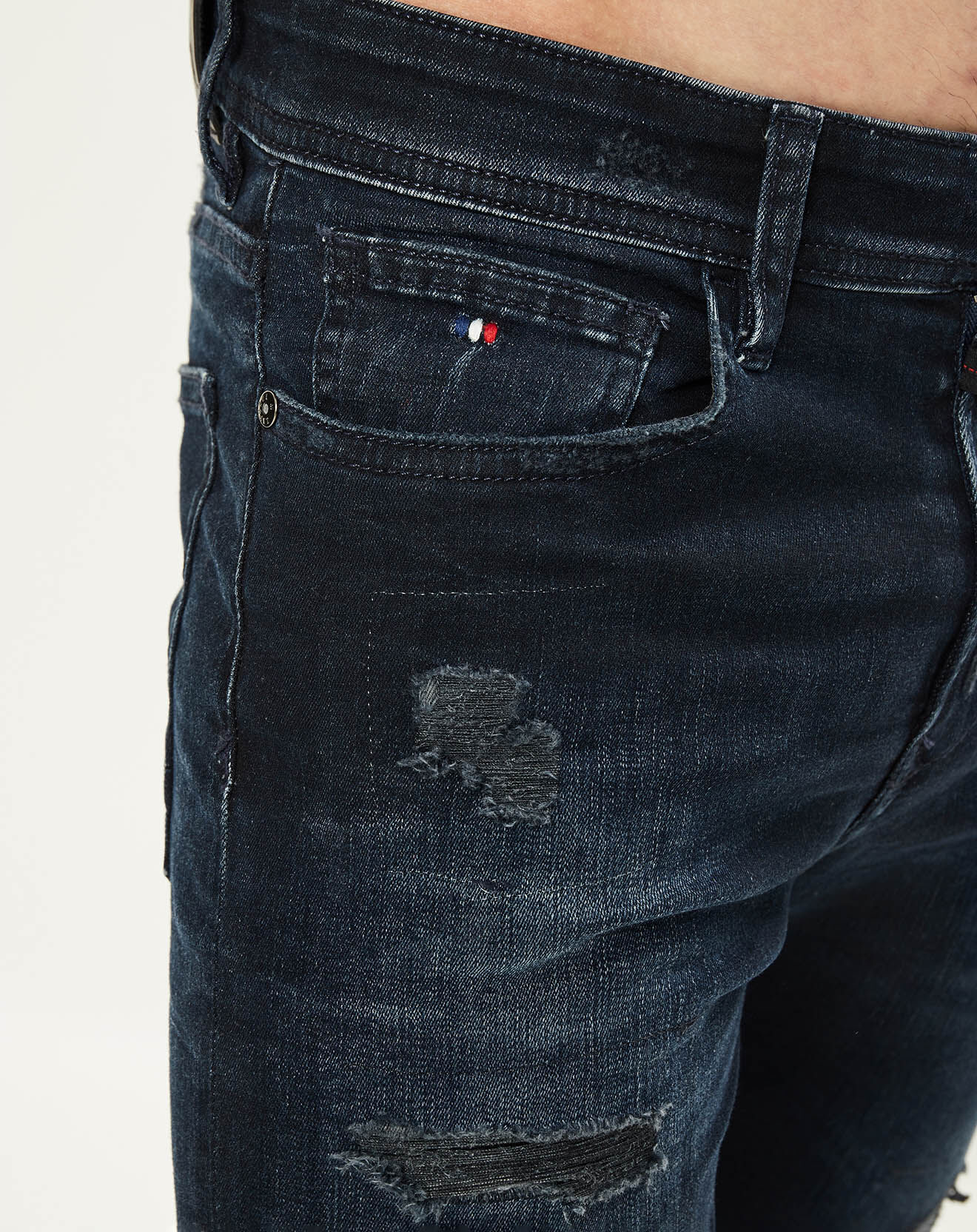 Kaporal 5 Jean Skinny Dadas Destroy bleu
