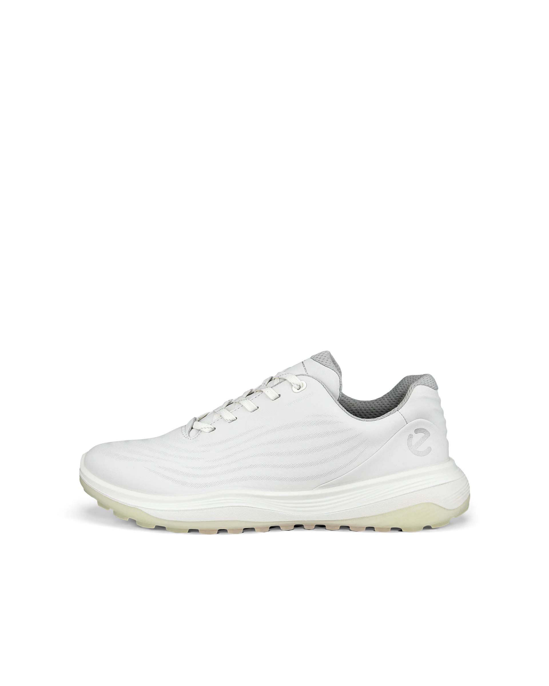 ECCO W GOLF LT1 Damen Wasserdichte Golfschuh aus Leder Weiß