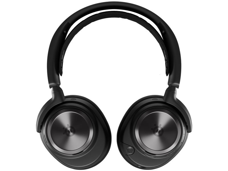 Steel Series Headset Arctis Nova Pro Schwarz Kopfhörer mit Hi-Res-Treibern und Sonar-Software