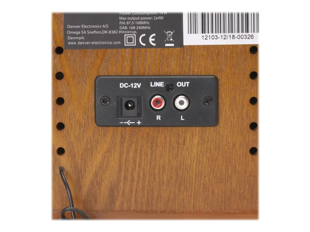 DENVER MRD-51 - Audiosystem - 2 x 2.5 Watt
