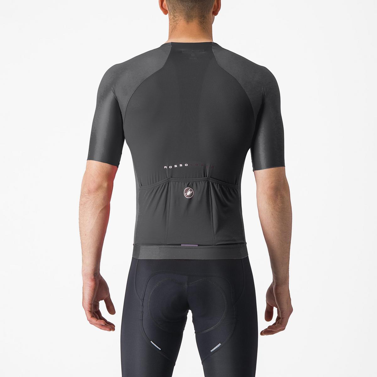 Castelli Aero Race 7.0 Jeysey Lys Sort
