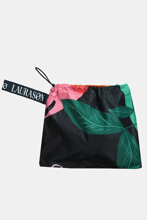Funktions-Regencape, Unisex, Print, Kapuze