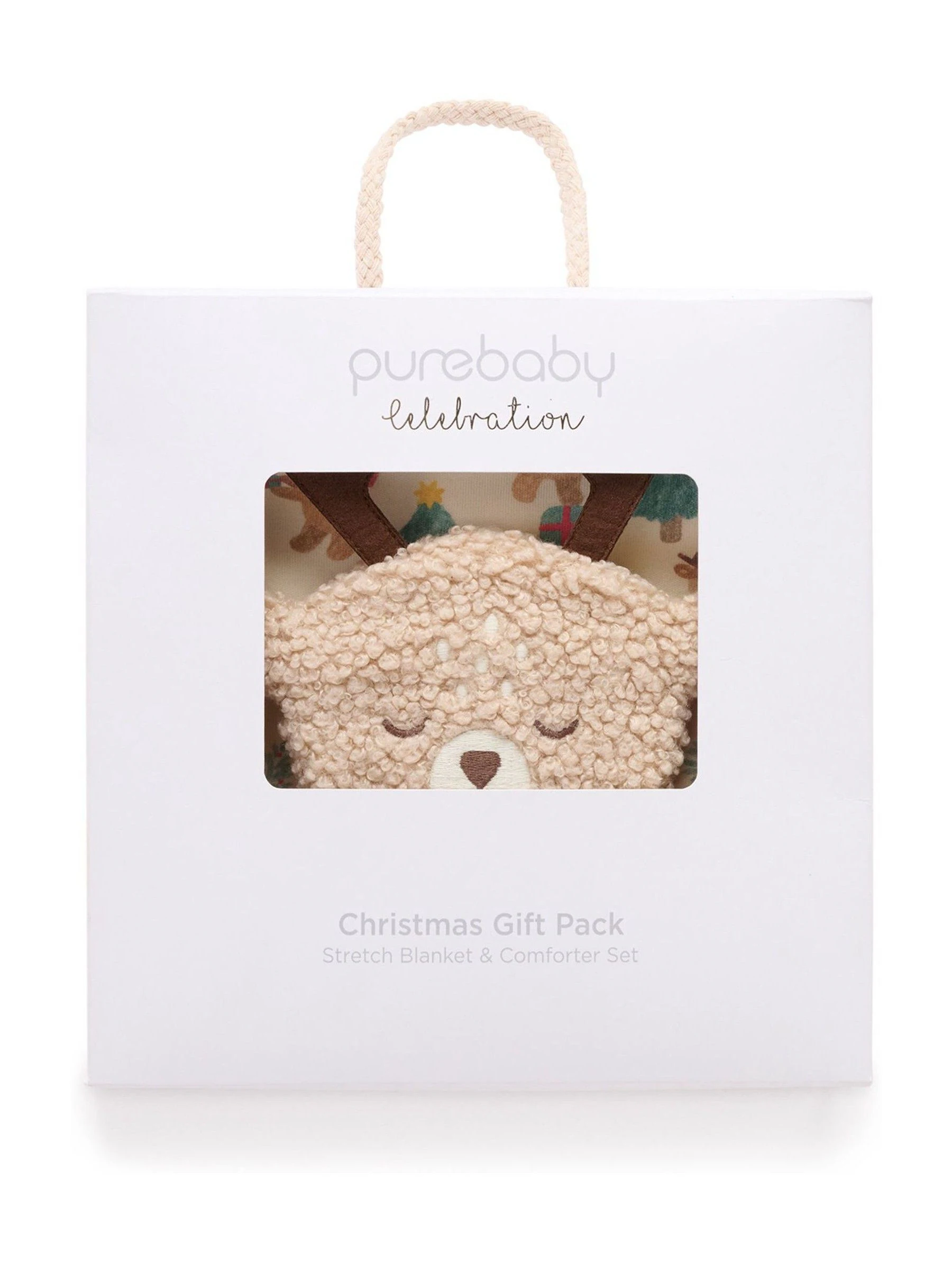 Purebaby Christmas Stretch Wrap & Comforter