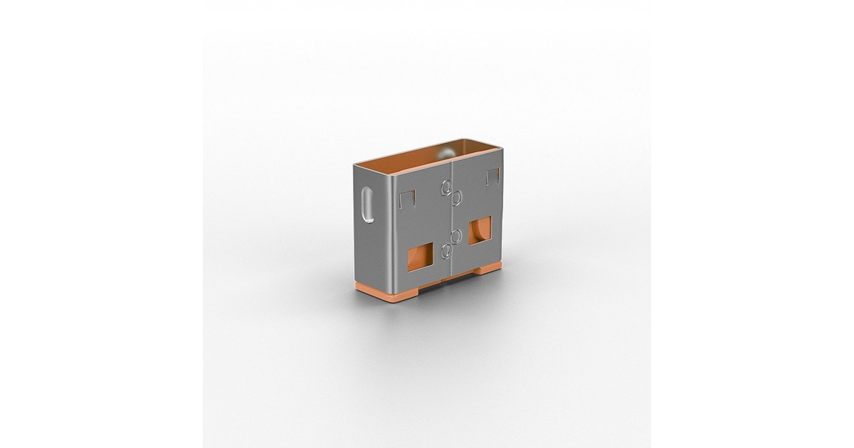 LindyUSB Port Blocker diefstalbeveiliging  (Oranje, 10-pack)