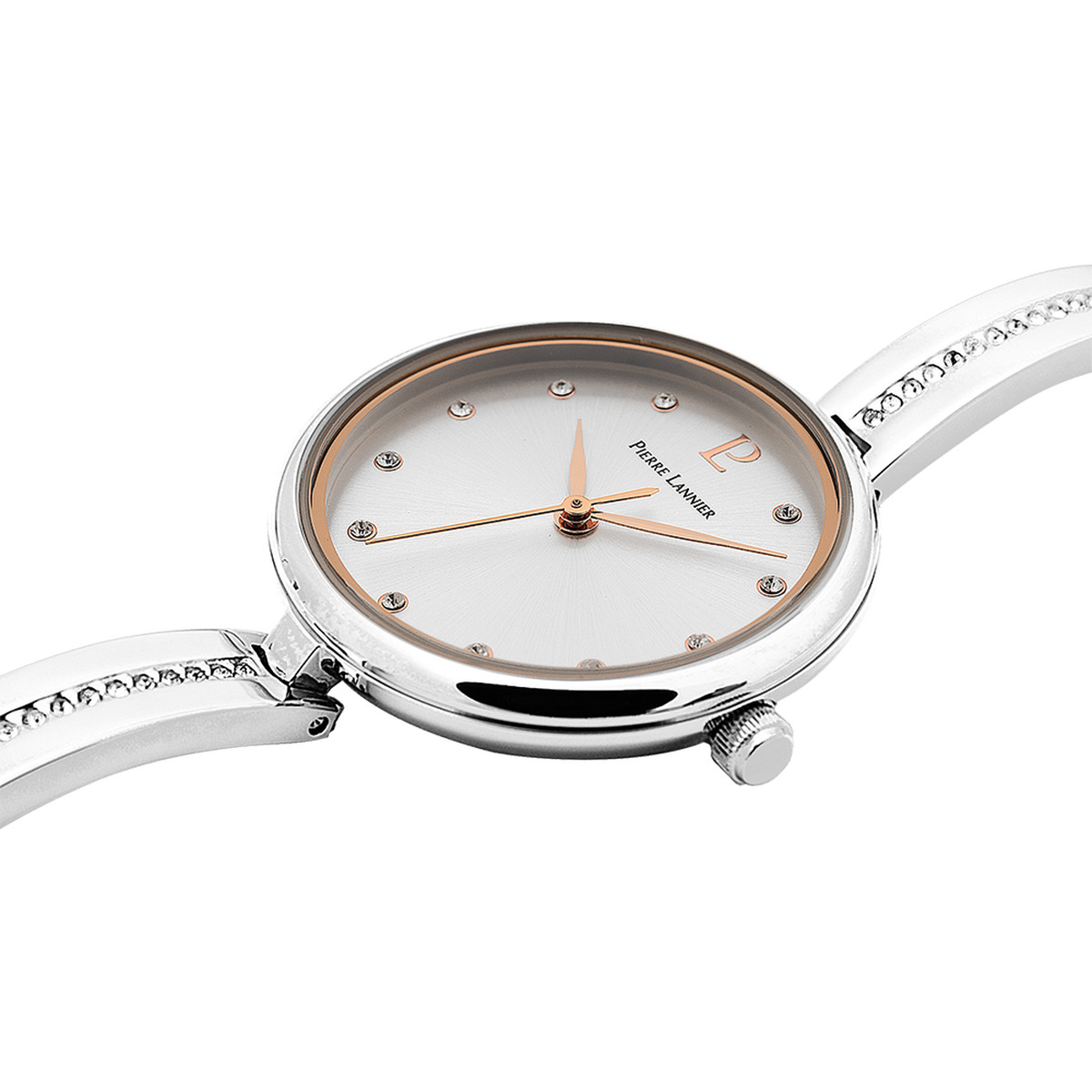 Montre PIERRE LANNIER Leia femme bracelet acier argent