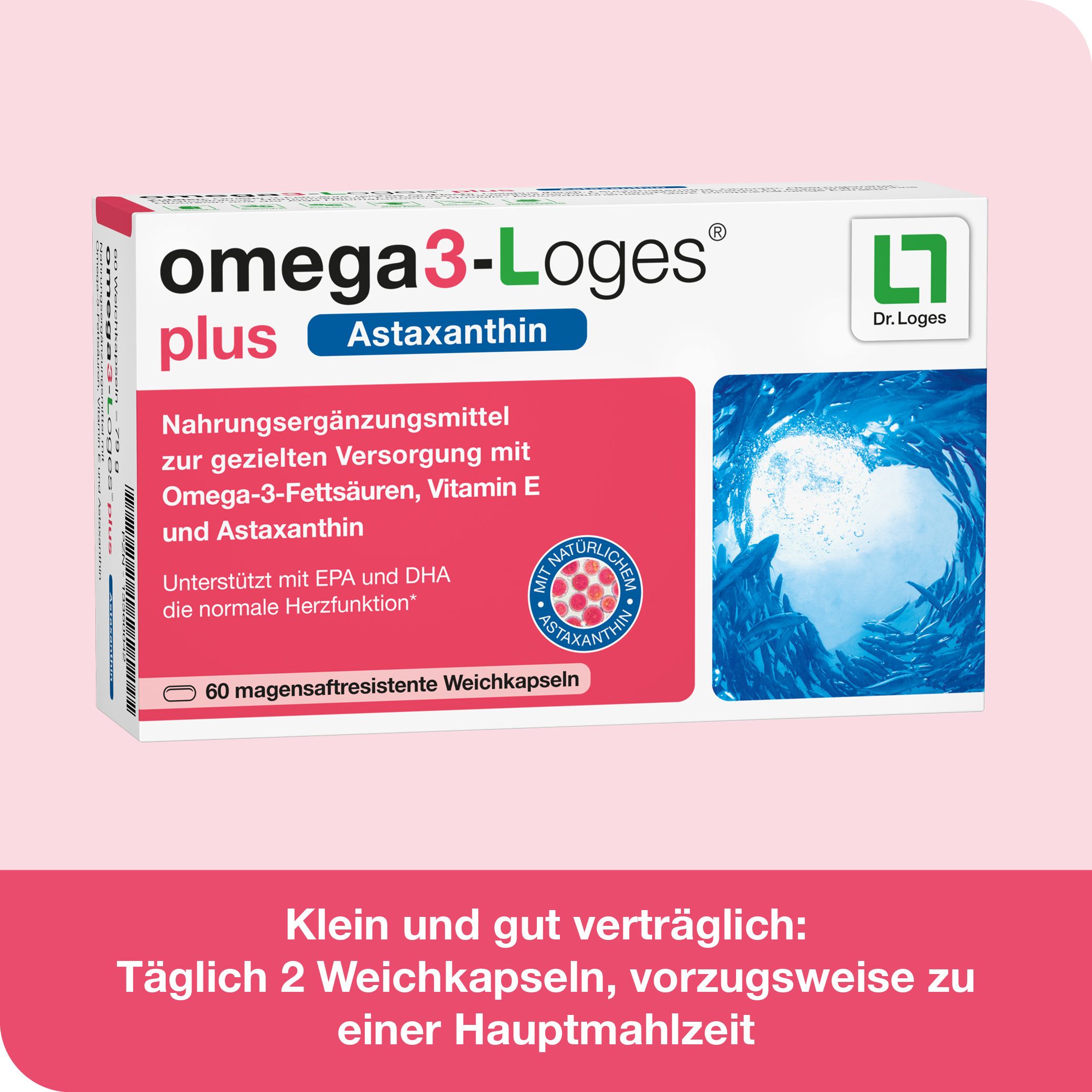 omega3-Loges® plus Astaxanthin