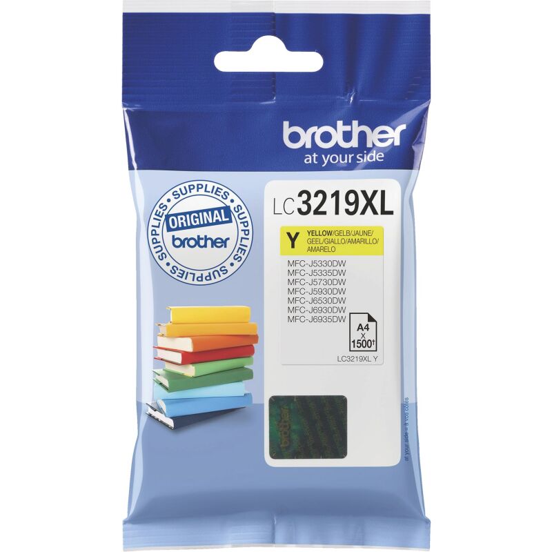 Cartouche Brother LC3219XL couleurs séparées haute capacité pour imprimante jet d'encre