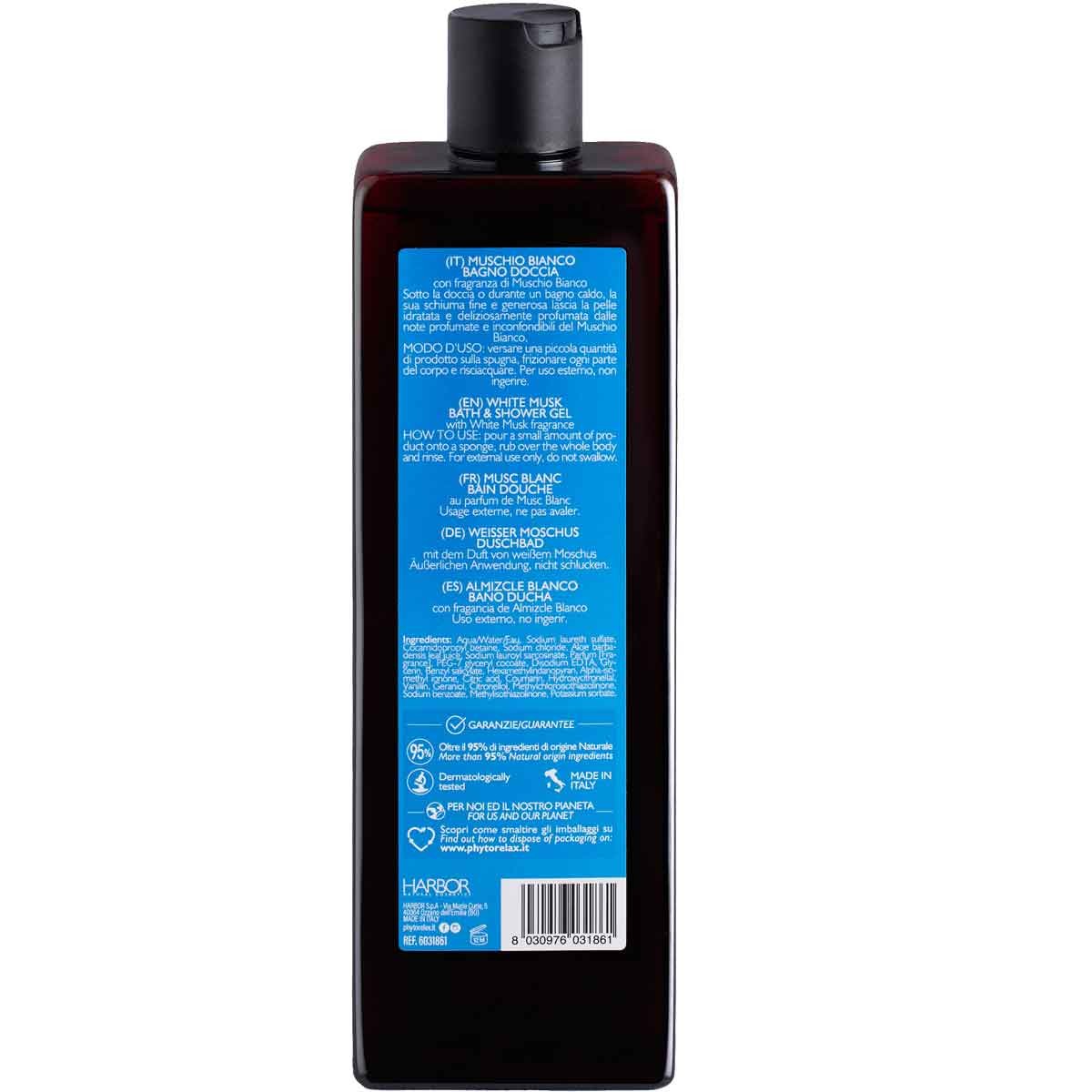 Gel douche - Musc blanc - Corps - 500 ml