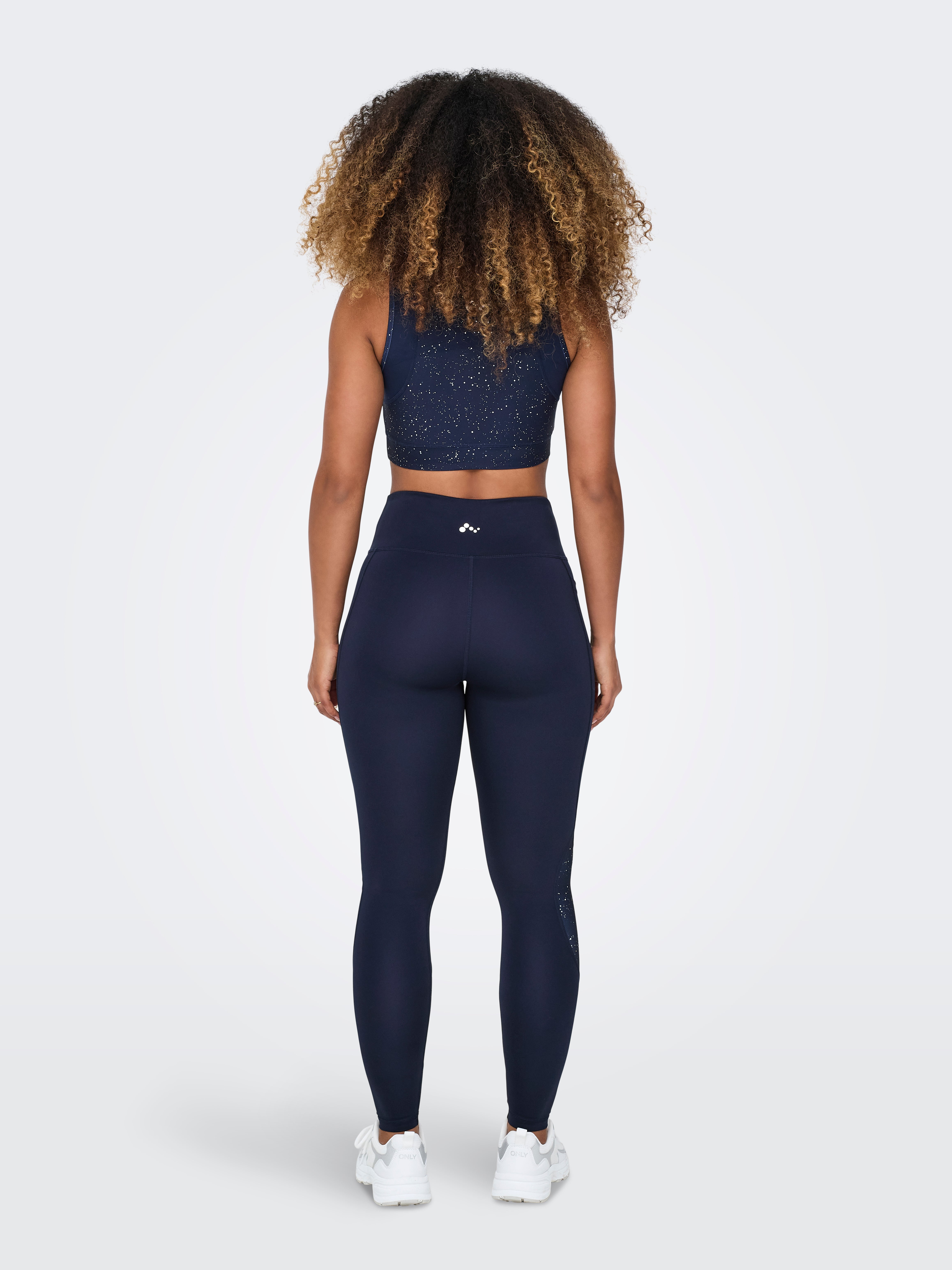ONPRYA-3-STAR Hohe Taille Enger Schnitt Sportleggings Maritime Blue