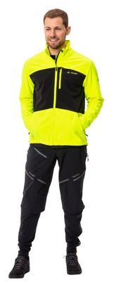 Veste Softshell Vaude Virt Softshell II Jaune Fluo