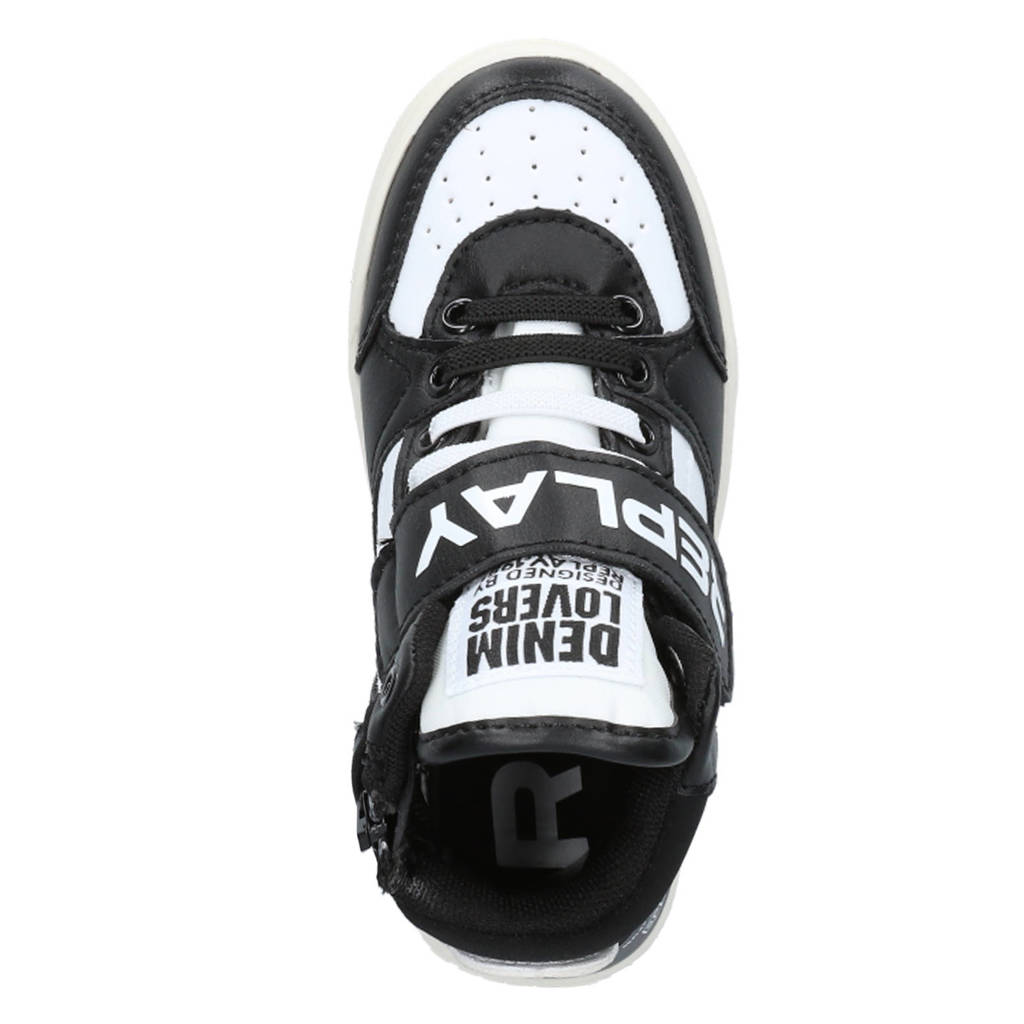 REPLAY Cobra kid 3sneakers zwart/wit