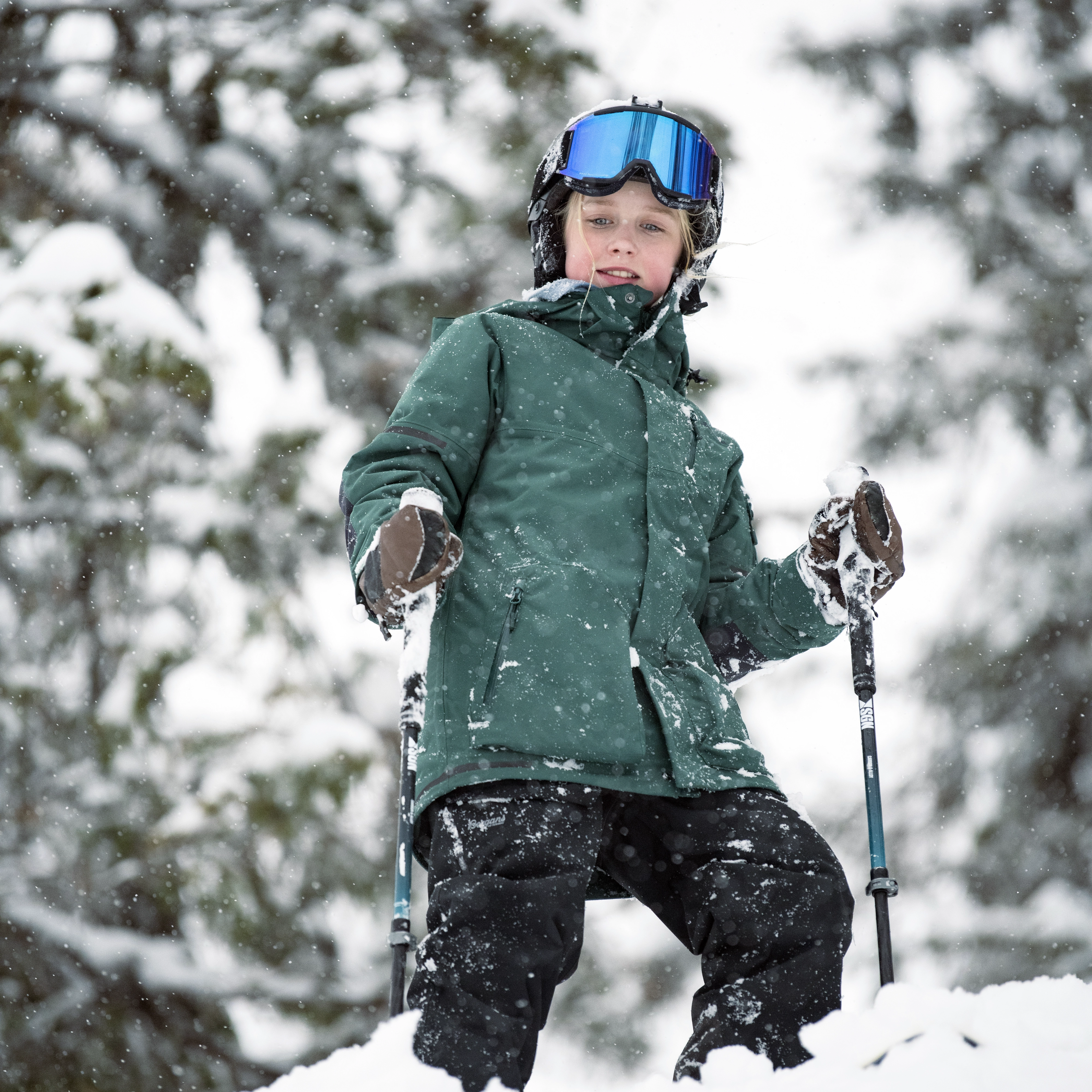 Knyken Insulated Youth Jacket Duke Green