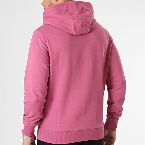Sweat Capuche Cotton Logo 7033 Rose