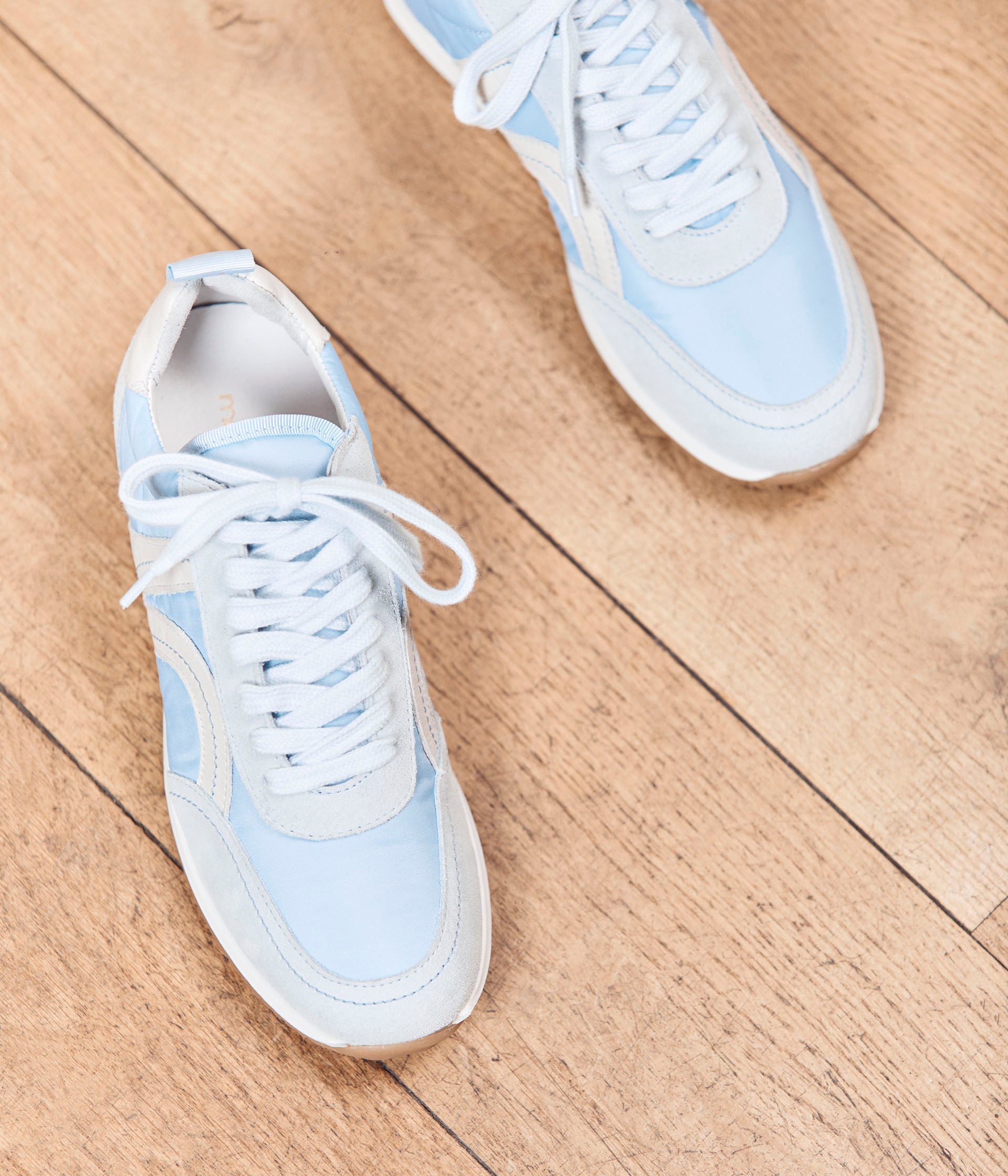 Baskets bleues Oliver