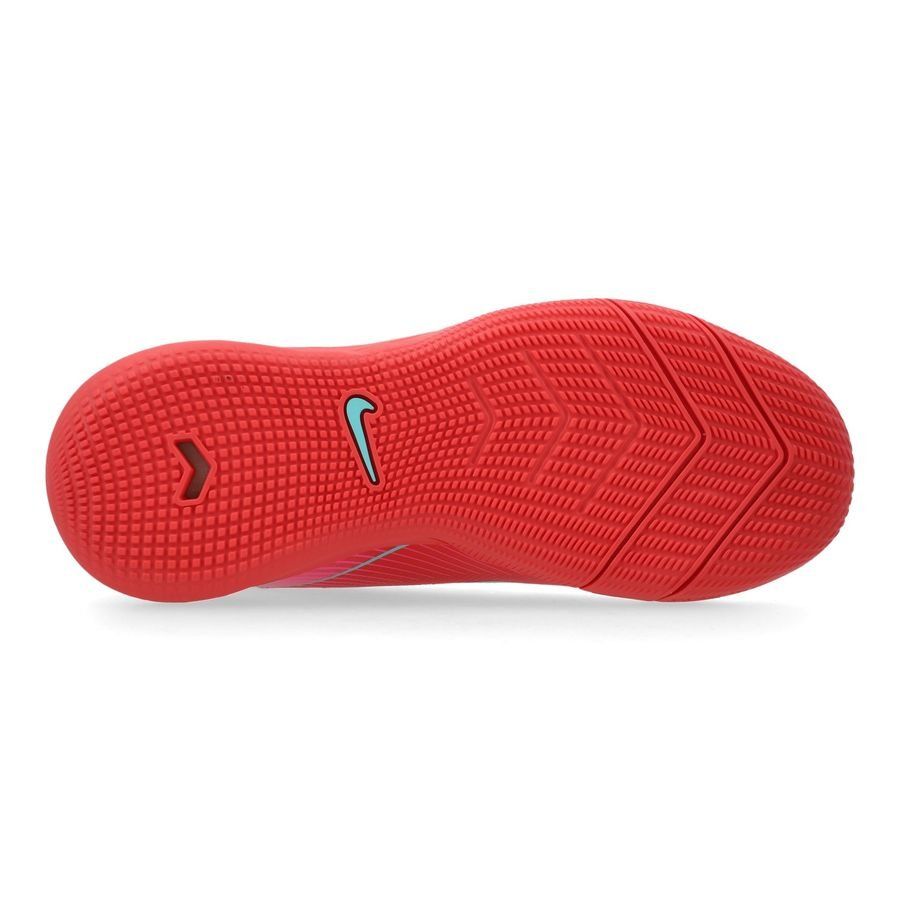 Nike Air Zoom Mercurial Superfly 10 Academy IC Mad Energy - Rouge/Vert Enfant