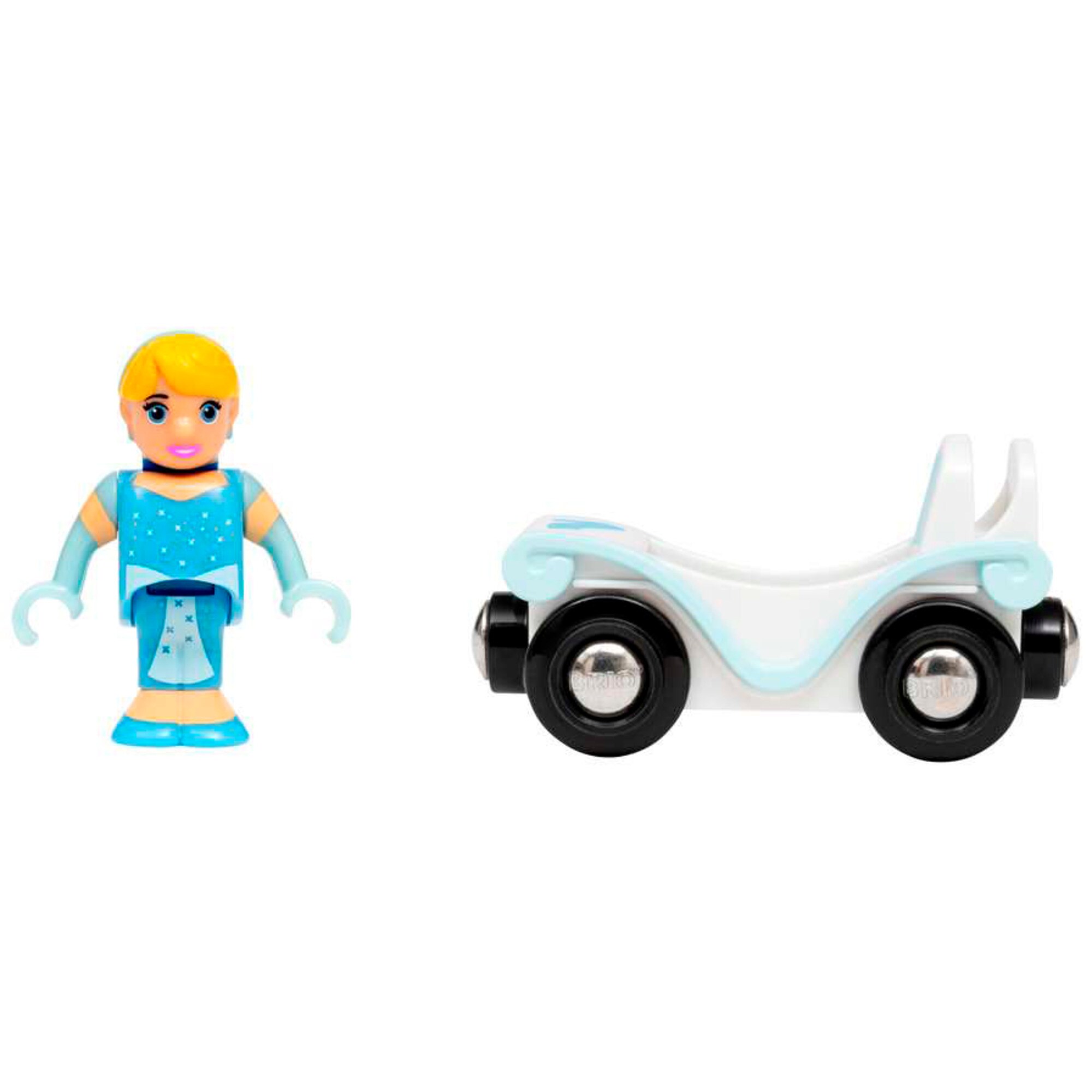 BRIO Spielfahrzeug Disney Princess Cinderella mit Waggon
