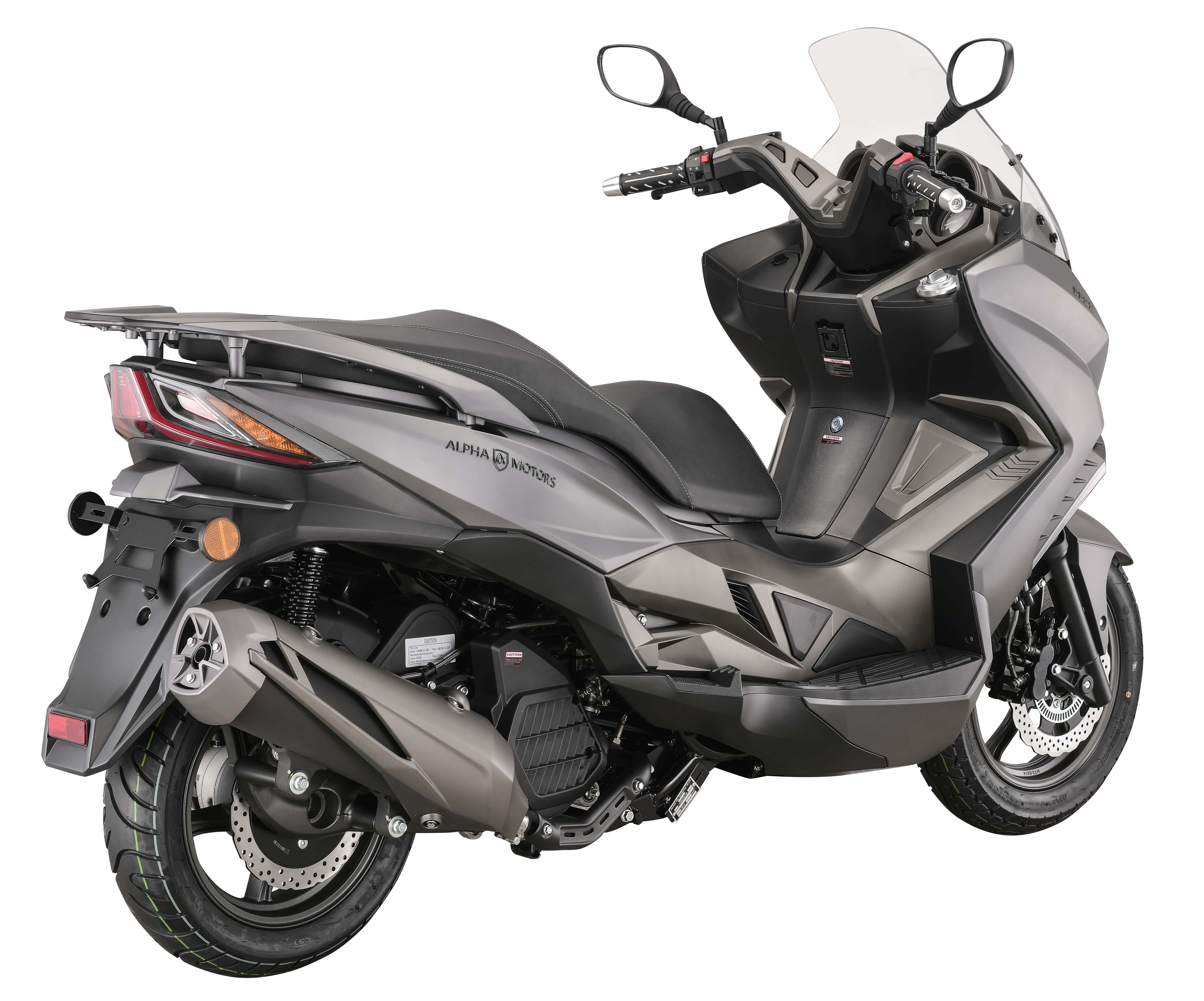 Alpha Motors Motorroller Sport Cruiser 22 125 ccm 95 km/h EURO 5 grau