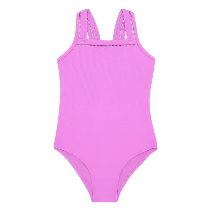 Beachlife Maillot 1 Pièce Texturé | Violet
