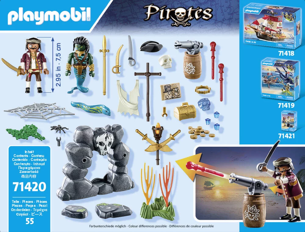 PIRATE AVEC TRESOR - 71420