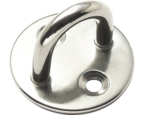 Oogplaat V4A rond 6 mm