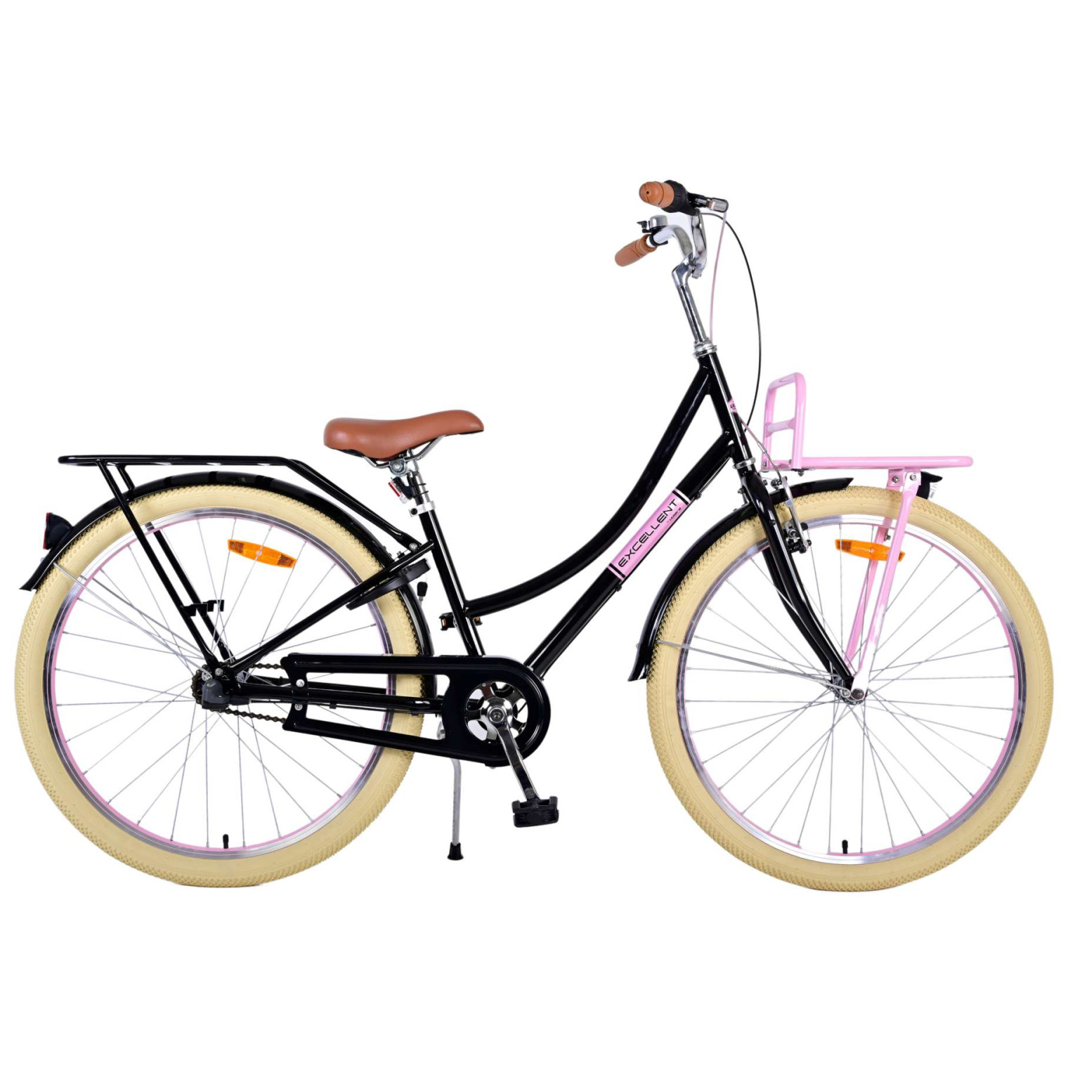 Volare Excellent Fiets - 26 inch - Zwart - Shimano Nexus