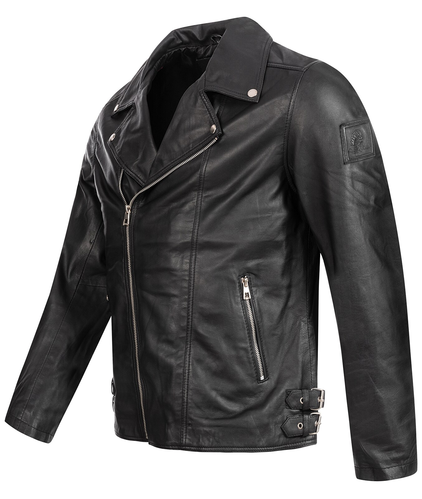 Rock Creek Lederjacke Regular Fit