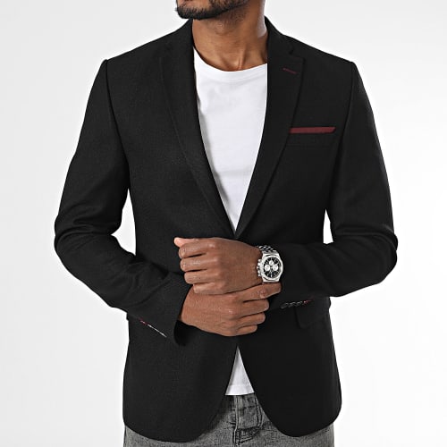 Veste Blazer Slim Noir