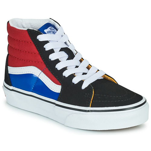 Vans - SK8-HI - Noir / Rouge / Bleu