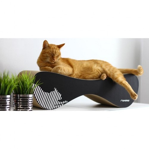 Arranhador para gatos Vigo, preto