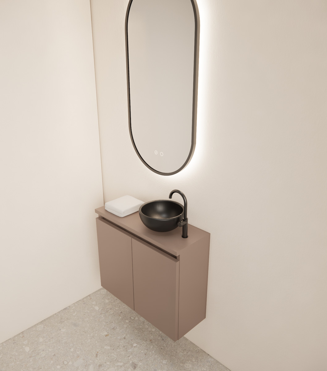 Gliss Design Echo toiletmeubel 60cm latte