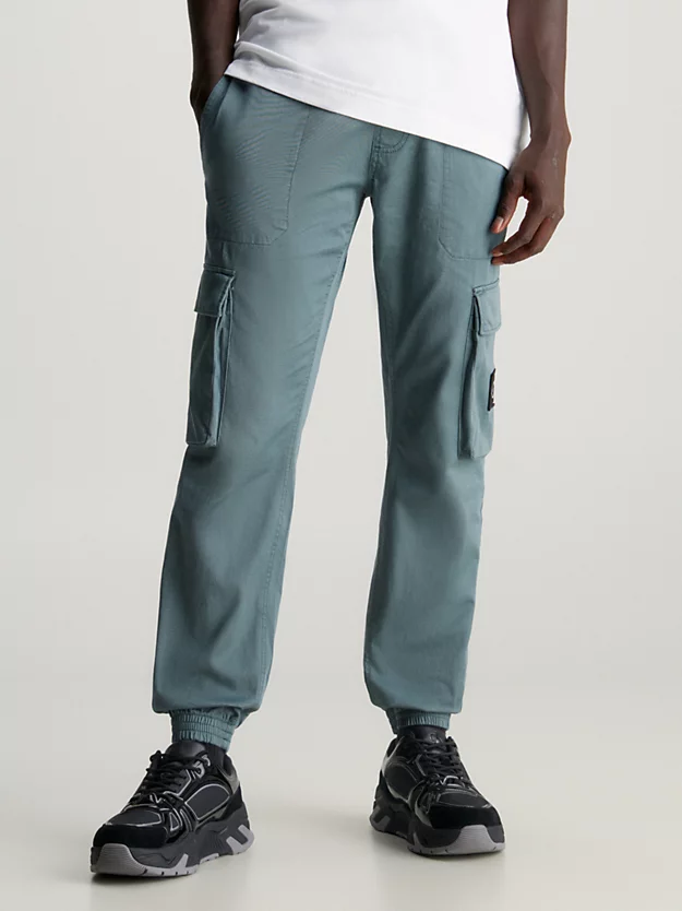 Calça cargo skinny lavada