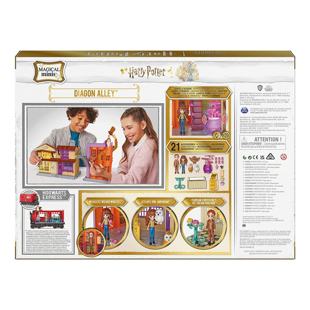 Spin Master 6064933 (20138380) - Harry Potter - Magical Minis - Winkelgasse, Spielset