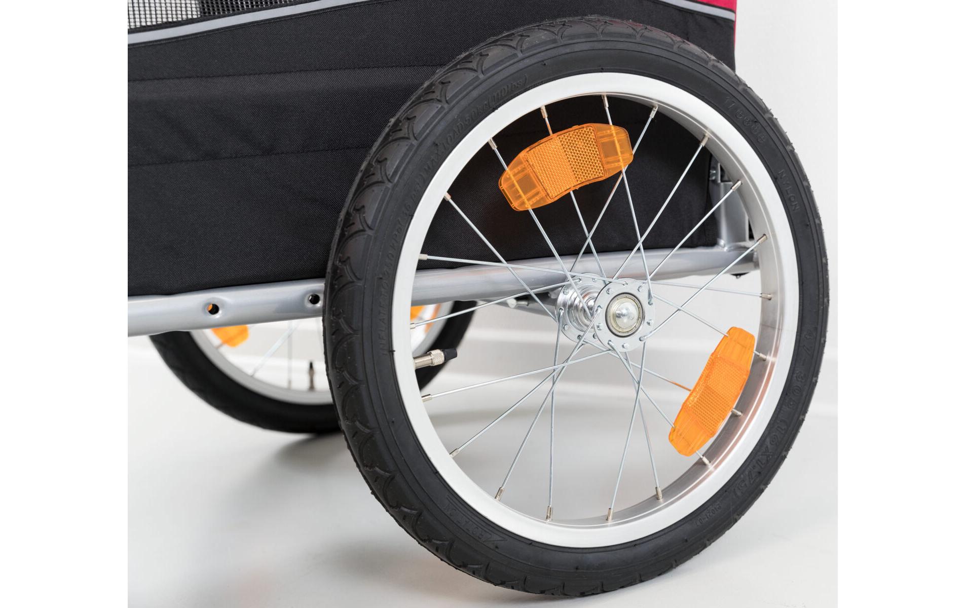 Fahrrad-Anhänger Grösse M<br>Fahrradanhänger für Hunde