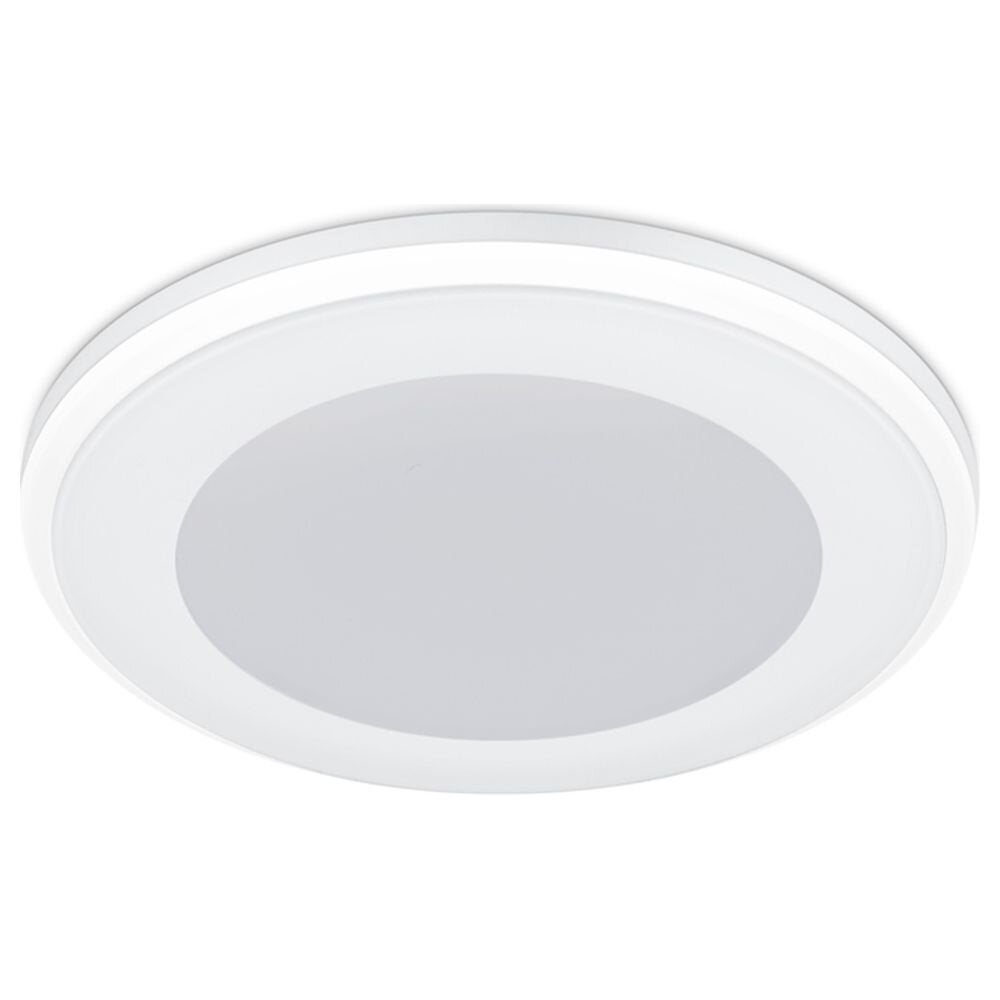 LED inbouwspot Aura in mat wit, 5W, 450lm, 82mm