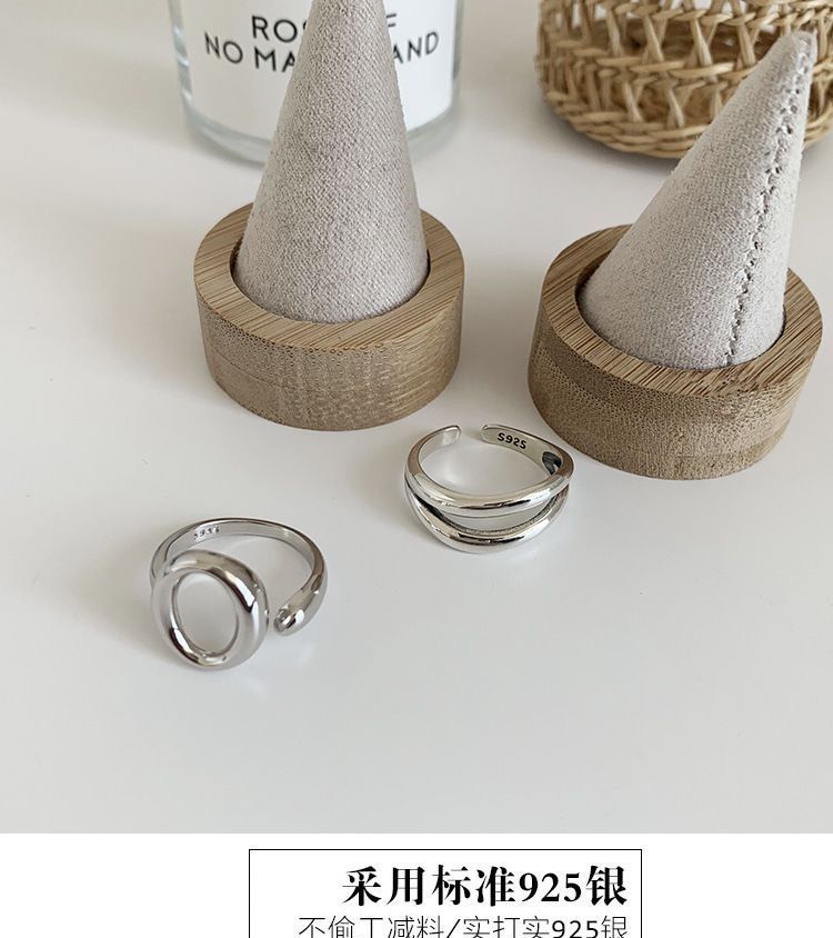 Fireflicka - 925 Sterling Zilveren Open Ring