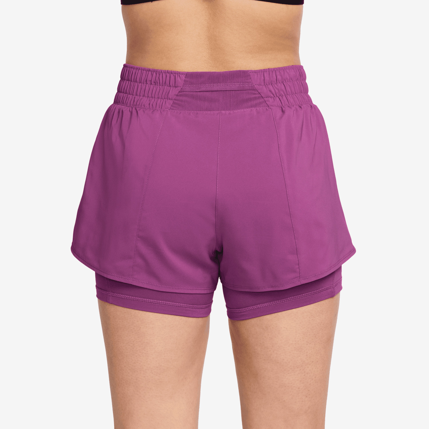 Nike One 2in1 Mid-Rise Short