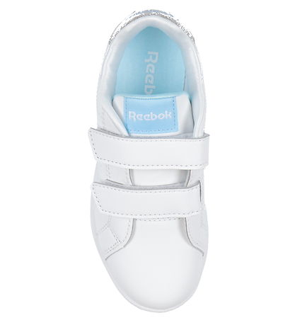 Reebok Sko - RBK Royal Complete C - Tennis - Hvid/Sølv/Bl?