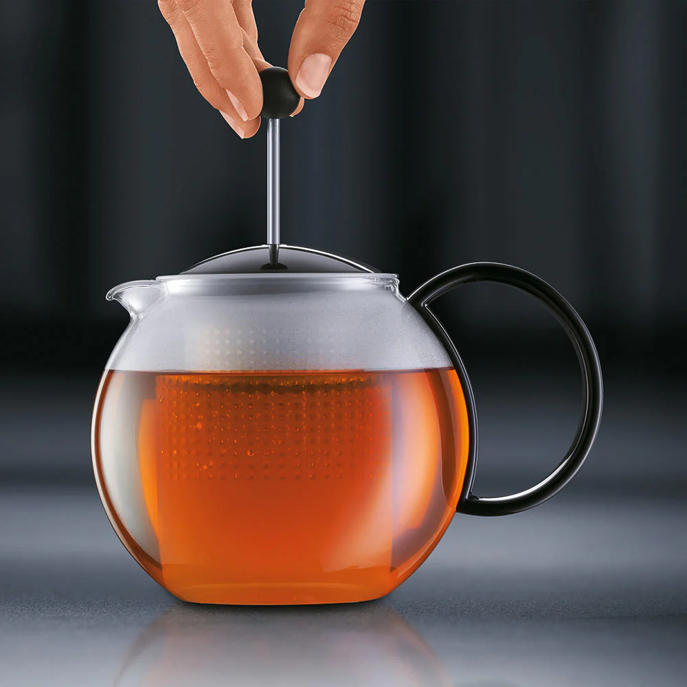 Théière Assam 1 l noir Bodum