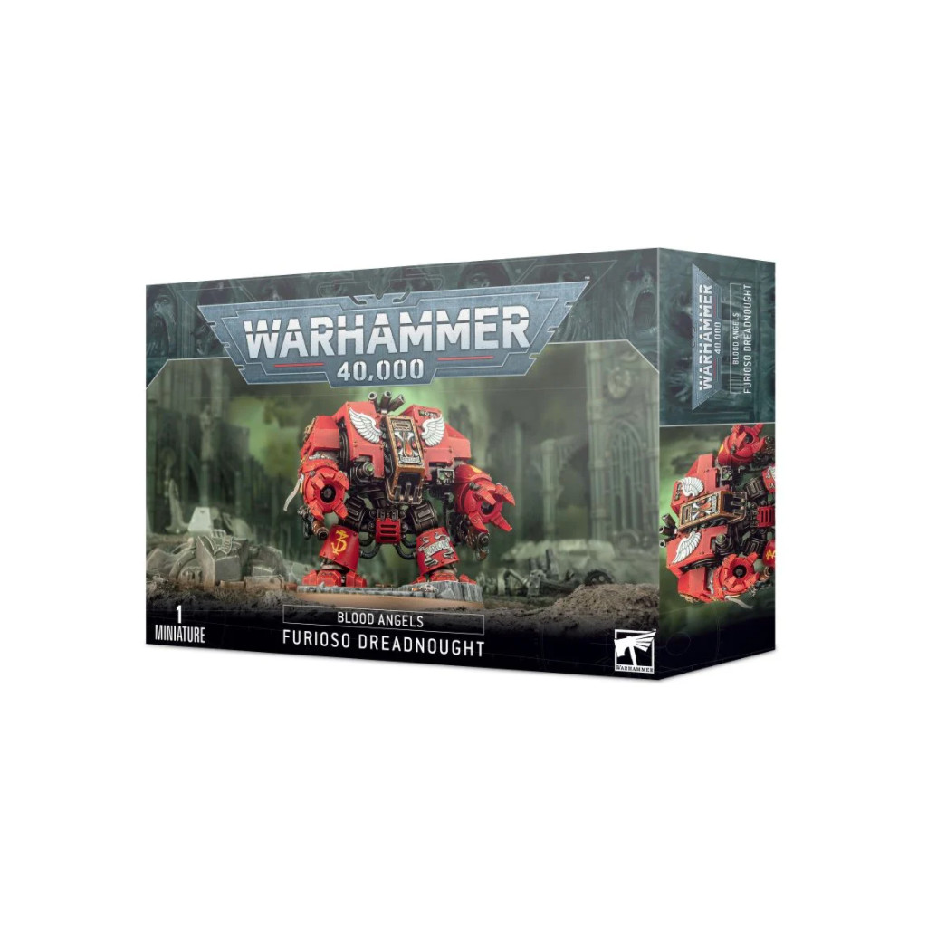 W40K : Adeptus Astartes Blood Angels - Furioso Dreadnought