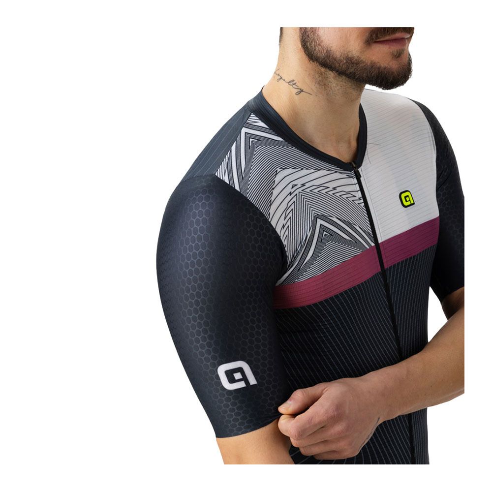 Ale ZIG ZAG - Maillot Homme black
