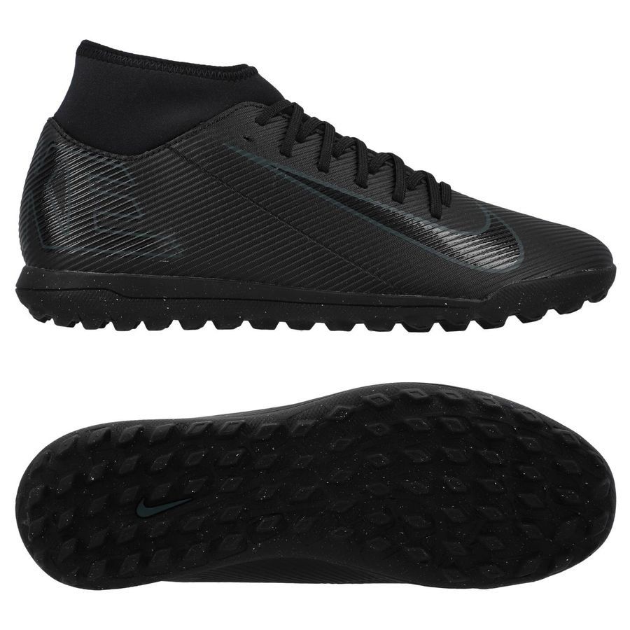 Nike Mercurial Superfly 10 Club TF Shadow - Noir/Vert