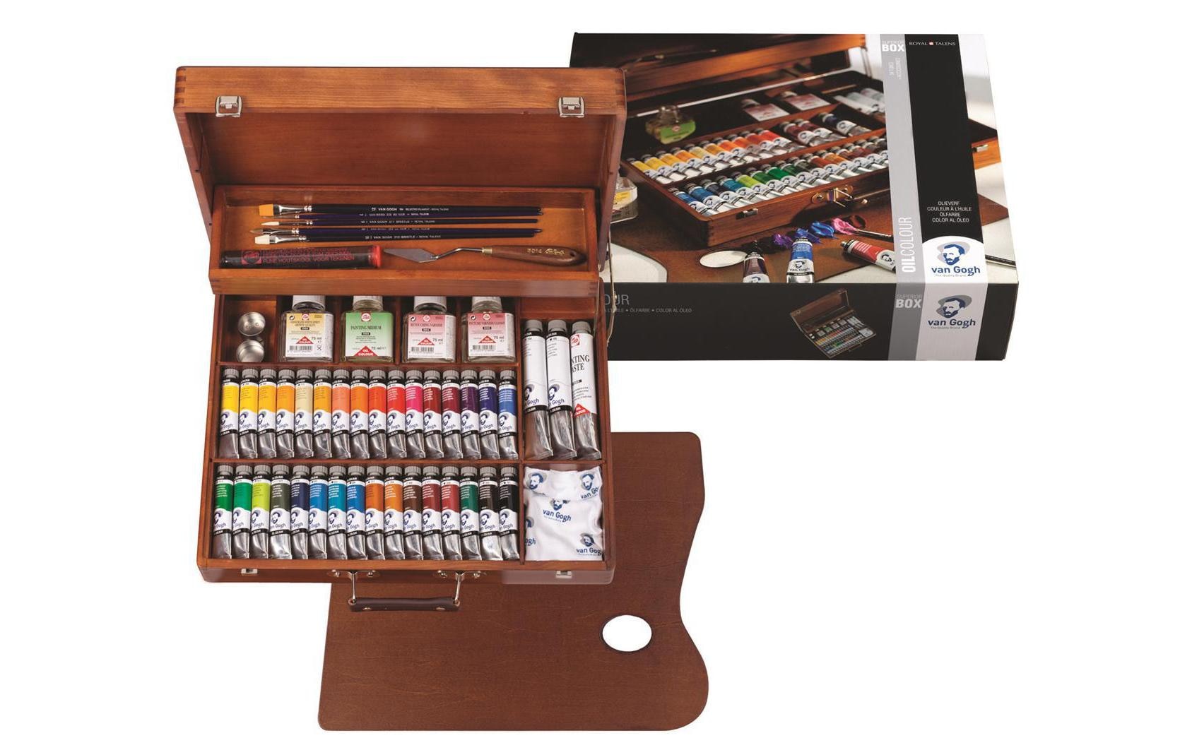 Ölfarbe »Van Gogh Malkasten Superior, 20 ml, Mehrfarbig« Set,