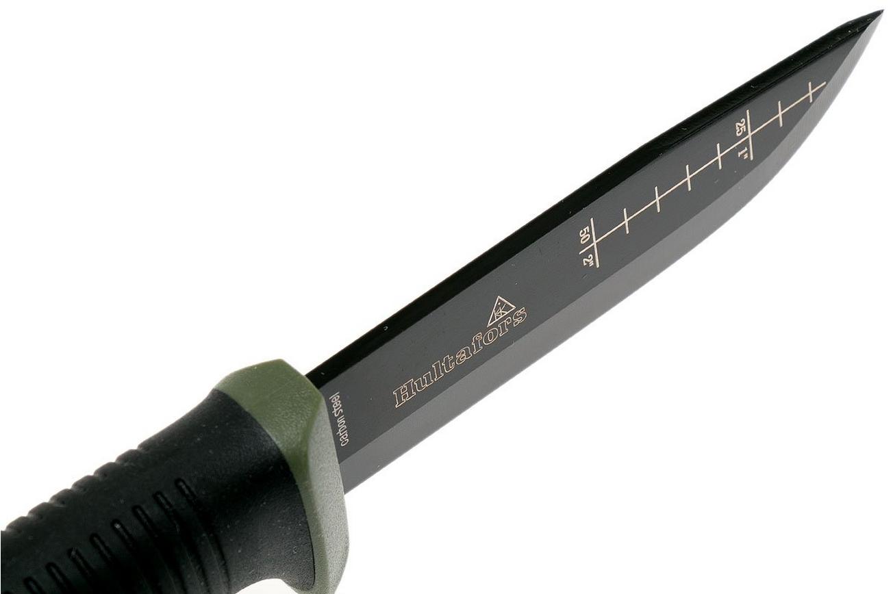 Hultafors OK4 Outdoor Knife 4 380270 carbon, vaststaand mes