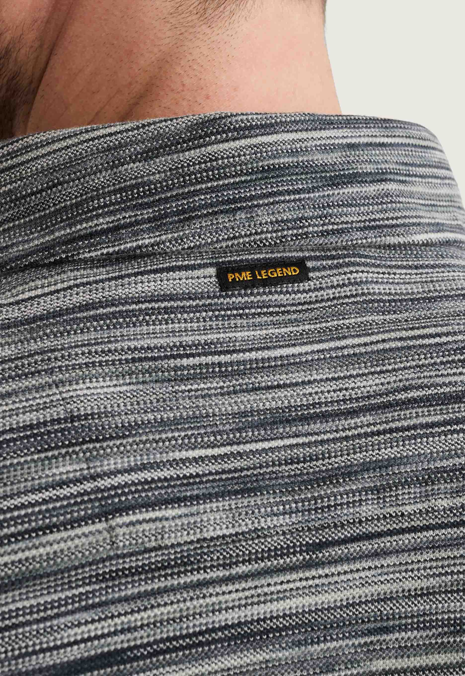 PME Legend Pique Striped Polo