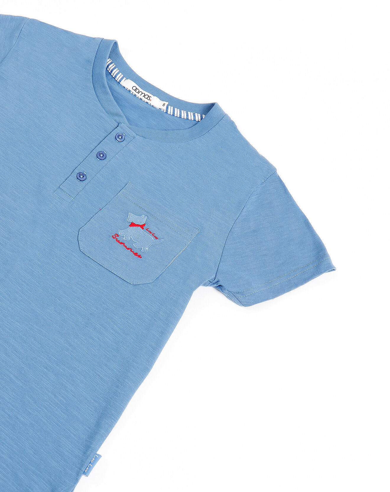 Admas Pyjama T-Shirt & Short bleu