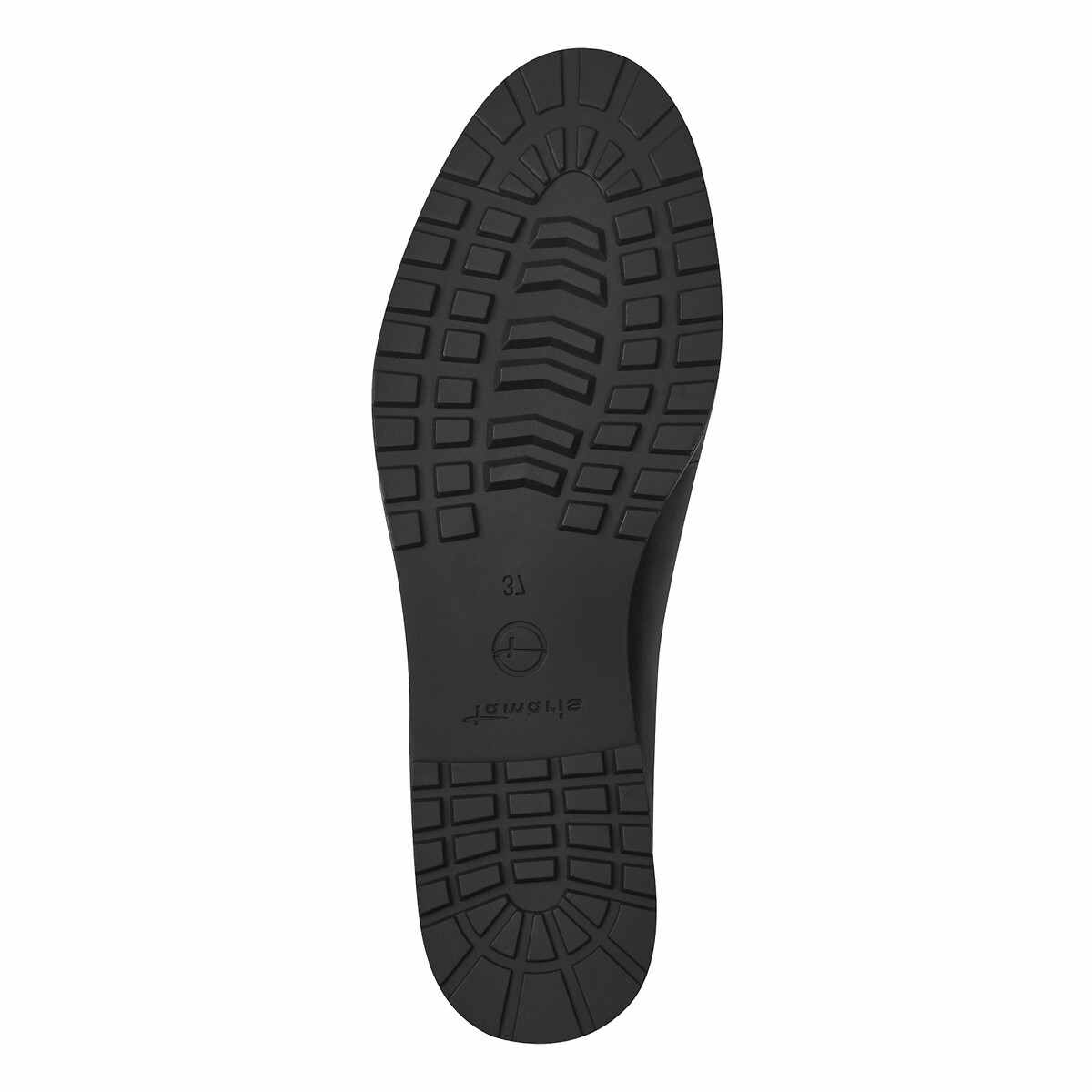 TAMARIS<br>Mocassins em leer